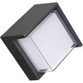 thumbnail image 4 of Luz de pared exterior LED moderna de 12 W impermeable Ip65/aluminio+acrílico/6000 K blanco frío/lámpara de pared LED (blanco frío cuadrado), 4 of 5