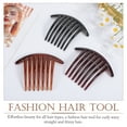 thumbnail image 3 of GOOHOCHY 6 peines laterales de plástico para el cabello, peines con giros franceses, accesorios para peinar el cabello para mujeres., 3 of 8