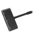 thumbnail image 3 of Convertidor USB C tipo C a HDMI VGA, adaptador de audio fácil de usar, para electrónica de reuniones de entretenimiento en el hogar LHCER Descripción de la referencia, 3 of 7