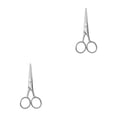 thumbnail image 3 of Seitruly Tijeras para bigote resistentes al desgaste, herramientas de limpieza convenientes a la moda, cortadora de belleza, fiesta de negocios, ronda Redondo 2piezas Seitruly CBP269048, 3 of 6