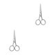 thumbnail image 2 of Seitruly Tijeras para bigote resistentes al desgaste, mano de obra fina, mango de diseño ergonómico, cortadora de belleza distintiva para Type1 NO1, 2 of 6