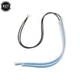 2pcs LED DRL Car Daytime Running Light Flexible Waterproof Strip Auto