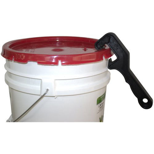 Green 2in1 Bucket Lid Wrench for Removing Tightening Loosening Plastic Bucket Gamma Seal Air Tight Lids