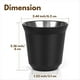thumbnail image 3 of Juego de Tazas de Café Expreso de Acero Inoxidable de 80 Ml, Paquete de 2 Tazas de Café de Acero Inoxidable 304 de Doble Pared de 2,7 Oz, Color Negro, 3 of 5
