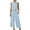 Light Blue-linen set for women, variant on Dazajoo 2 Piece Linen Set for Women Plus Size Crew Neck Tank Tops Matching Wide Leg Capri Pants with Pockets 2025 Summer Beach Vacation Lounge Suits,Light Blue,L