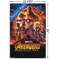 thumbnail image 3 of Marvel Cinematic Universe - Avengers - Infinity War - One Sheet Wall Poster with Push Pins, 22.375" x 34", 3 of 3