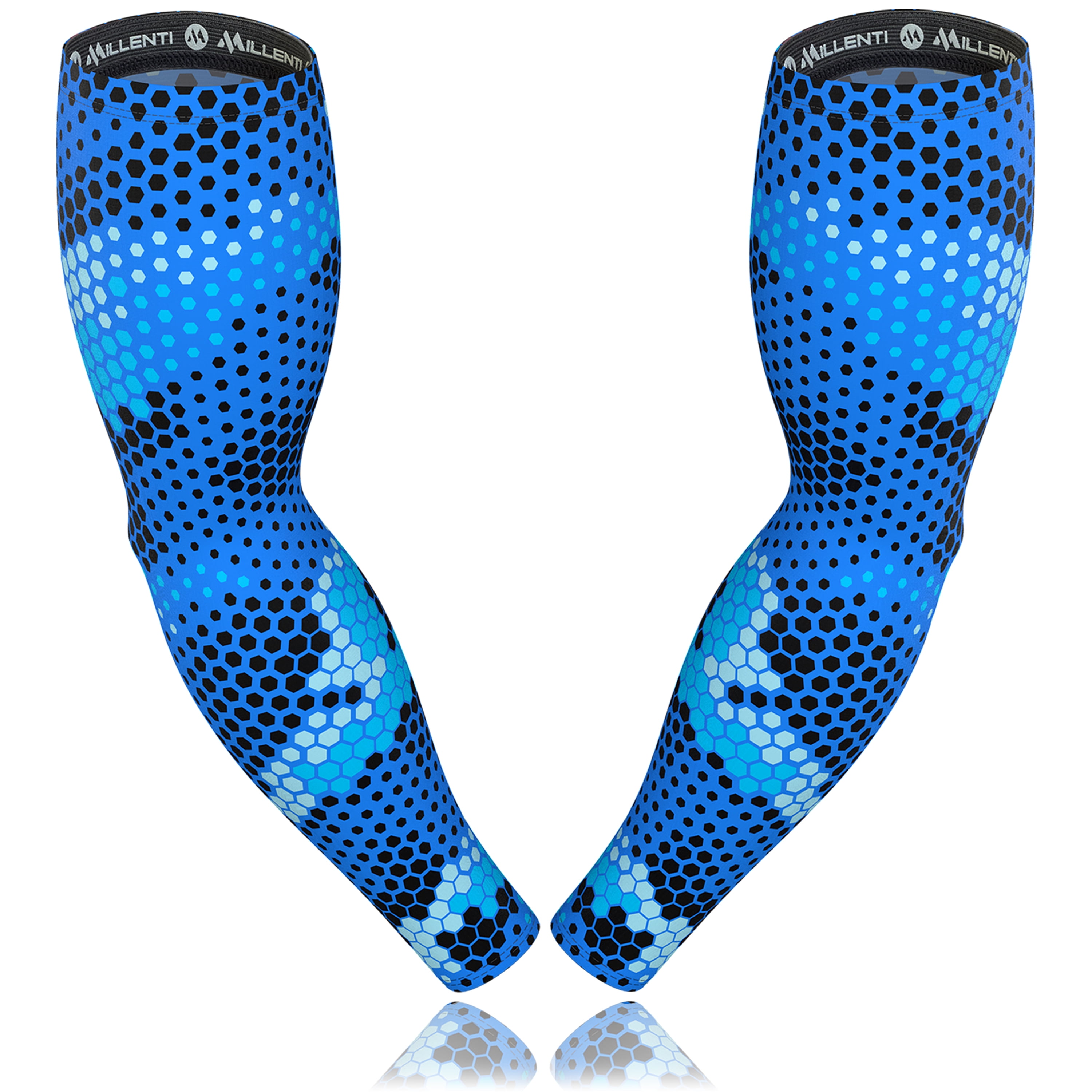 Millenti Cooling Arm Sleeve Compression Arm Sleeves UV Sun Protection
