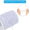thumbnail image 3 of Unique Bargains 1mm 109 Yards Elastic String Cord Elastic Thread Beading String Cord, White, 3 of 5