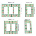 thumbnail image 2 of Yayeee Rocker Switch Wall Plate 1-Gang 4.6"x2.9" Home Decorative Outlet Cover, Green Blossom Mosaic, 2 of 6