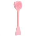 thumbnail image 2 of Face Cleaning Brush, Silicone Brush Comfortable With Handheld For Mask DIY Mixing Stick Makeup Cleansing Brush Pink Double Head Fishtail-Shape, 2 of 8