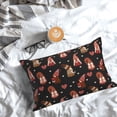 thumbnail image 3 of Salouo Valentine Gnome Pattern Pillow Cases,1PC Pillow Covers with Envelope Closure Decorative Pillow Case for Bed Couch,Pillows Not Included-16"x24", 3 of 6