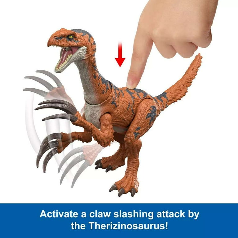 Jurassic World Reimagined Giganotosaurus vs. Therizinosaurus