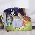 thumbnail image 3 of Rozeui Bluey for Flannel Blanket, Soft Fuzzy Plush King Blanket for Winter, Thick and Warm All-Season Bed Throw-40"x30", 3 of 6