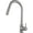 Brushed, variant on Touch Kitchen 360°Rotation Pull Out Kitchen Sink 304 Stainless Steel High Arc Single Handle Kitchen Mixer Tap, with Pull Down Sprayer,Brushed Kitchen Sink Faucets