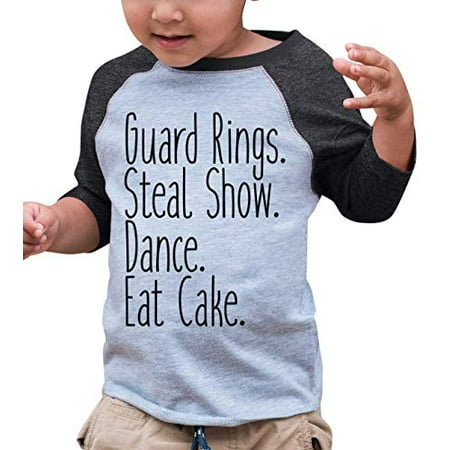 

7 ate 9 Apparel Boy s Funny Ring Bearer Wedding Grey Raglan