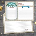 thumbnail image 2 of Bridal Recipe Cards Double-sided Kitchen Recipe Cards Sage Green Recipe Cards Notecards For Wedding, 2 of 4