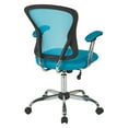 thumbnail image 3 of OSP Home Furnishings Juliana Task Chair with Blue Mesh Fabric Seat, 3 of 4