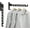 Black 2 Pack, variant on Wall Mounted Drying Rack Clothing Foldable for Laundry Room, Clothes Drying Rack Folding Indoor, Matte Black 2 Packs