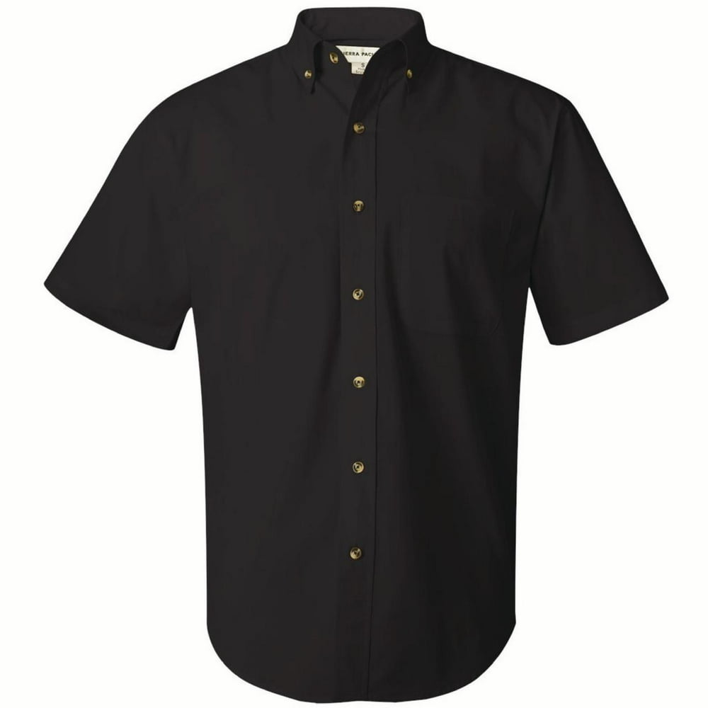 FeatherLite FeatherLite Men's Short Sleeve Button Down Twill Shirt in