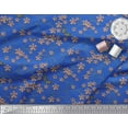 thumbnail image 2 of Soimoi Cotton Voile Fabric Insect,Leaves & Flower Floral Fabric Prints by Yard 56 Inch Wide, 2 of 3