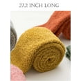 thumbnail image 4 of LAVA 2 Pairs Fluffy Knee High Socks Fuzzy Fleece Soft Long Socks Winter Warm Cozy Socks Yellow, 4 of 8