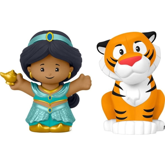 Fisher-Price Disney Princess Jasmine & Rajah Little People Figure Set for Toddlers and Kids