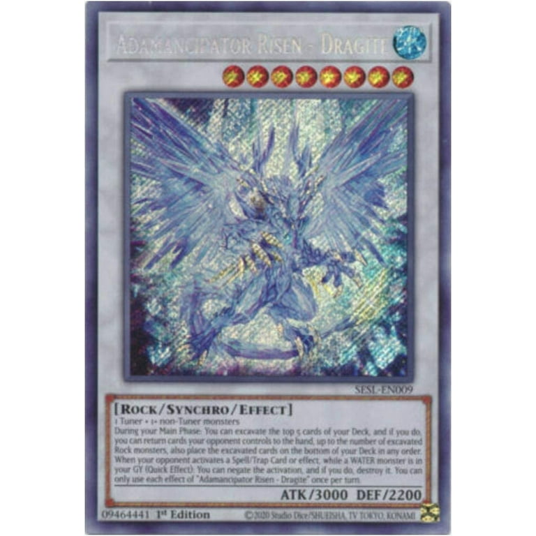 YuGiOh Secret Slayers Secret Rare Adamancipator Risen - Dragite SESL-EN009 - Walmart.com YuGiOh Secret Slayers Secret Rare Adamancipator Risen - Dragite SESL-EN009 - Walmart.com