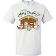 thumbnail image 3 of Inktastic Merry Christmas Cute Nativity Scene T-Shirt, 3 of 5