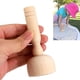 thumbnail image 3 of Juego de sellos de madera para arcilla, sellos de madera para plastilina, herramientas de cerámica con mango de madera, sellos con mango de madera, juego de 4 kits de patrones para modelar, 3 of 7