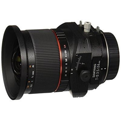 samyang tilt-shift syts24-c 24mm f/3.5 tilt shift lens for