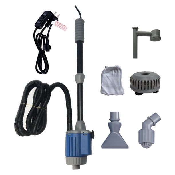 Bomba eléctrica de cambio de agua para tanque de peces, herramientas de limpieza duraderas para lavadora de arena Ehuebsd Libre de BPA