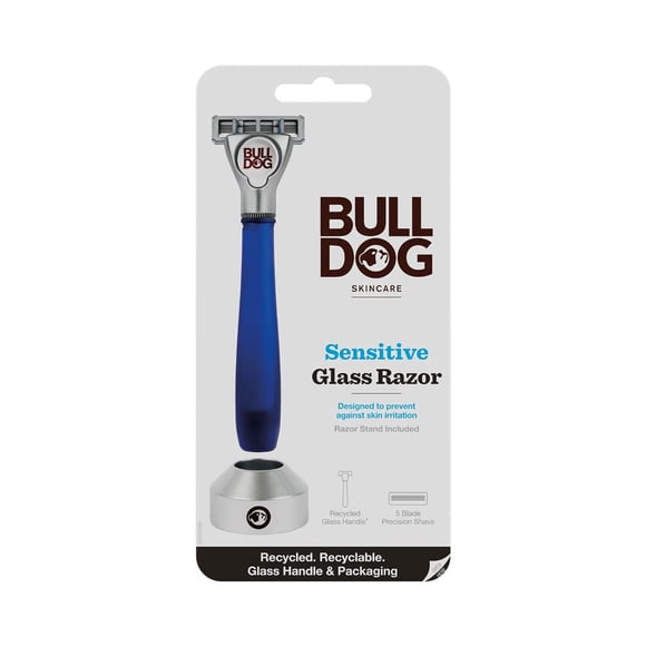Vidrio sensible Razor Bulldog para hombre para cuidado de la piel y aseo