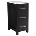 thumbnail image 1 of Fresca Torino Bathroom Linen Side Cabinet in Espresso, 1 of 4