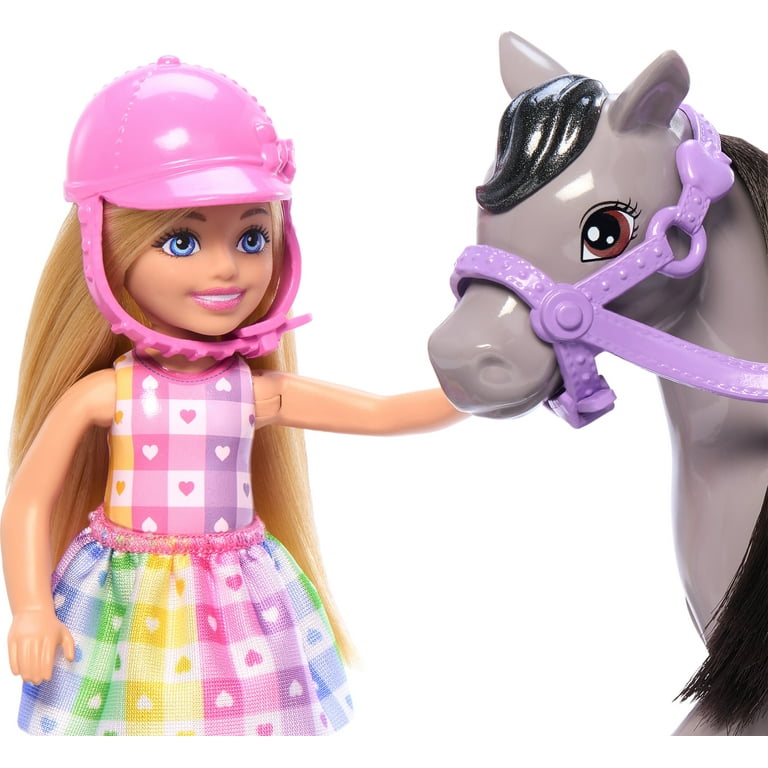 Barbie chelsea with horse sale