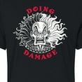thumbnail image 3 of Disney Villains - Doing Damage Cruella - Juniors Cropped Cotton Blend T-Shirt, 3 of 5