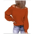 thumbnail image 1 of REDHOTYPE Pull pour Femmes Automne et Hiver Pull Tricoté à Col Roulé, 1 of 1