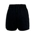 thumbnail image 7 of Stephy Women's Loose Wide Leg Denim Shorts Denim Shorts Casual Fashion Shorts Hot Pants Jean Shorts for Women, Black, L, 7 of 7