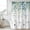 Green, variant on Blue Green Eucalyptus Waterproof Shower Curtain, Large 72"x78" Washable Polyester Fabric Shower Curtains for Bathroom, Sage Gradient Leaves Butterfly Decorative Bathtub Curtain Sets with Hooks