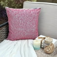 thumbnail image 4 of Cushion Covers For Chairs, Pillow Cover 20x20 Grey, Abstract Beads Fuchsia Beads Throw Pillow Cover, 20x20 inch (50x50 cm) Cushion Cover, Geometric Pillow Cover, Linen - Dream Catcher, 4 of 10