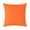 Orange, variant on Solid Color Outdoors Waterproof Decorative Square Throw Pillow Covers Cushion Cases Pillowcases for Chair Sofa Garden,18 x 18 inch