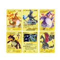 thumbnail image 4 of English Cards Gold DIY Metal Card Hard Iron Cards Pikachu Mewtwo Gx Charizard Vmax Package Game Battle Collection Gifts, 4 of 5