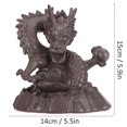 thumbnail image 3 of Brûleur d'encens à reflux en céramique motif dragon, décoration d'intérieur (dragon), 3 of 4