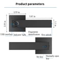 thumbnail image 4 of karymi Smart Door Lock, Keyless Fingerprint,Fingerprint Lock,Easy Install, Keyless Entry Front Door Lock With Fingerprint,Great For Home, Apartment, Hotel And Office Up to 60% off, 4 of 7