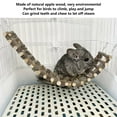 thumbnail image 3 of Pont Suspendu pour Hamster, Échelle d'Escalade Écologique pour Dents, 3 of 8