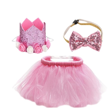 1 Set Pet Birthday Dog Lovely Pet Dog Skirt Pet Accessories Pet Supplies
