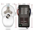 thumbnail image 4 of Kit de control remoto para ventilador de techo Prichor, 3 velocidades, atenuador de luz, 4 of 6