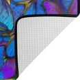 thumbnail image 4 of Coolnut 31x 20 Inch Area Rug, Carpet Colors of Butterfly Rainbow Doormat for Hardwood Floor Entrance Living Room Bedroom 2'7" x 1'8", 4 of 6