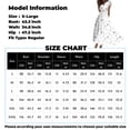thumbnail image 3 of LINMOUA Robe Longue pour Femmes Robe Maxi Décontractée Robe Décontractée Manches Courtes Col en V Taille Bohème Robe Imprimée Halloween, 3 of 5