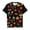 Z64-Black, variant on Kids' Cinco de Mayo Fiesta Print T-Shirt, Boys' Mexican Cactus & Sombrero Graphic Tee, All-Over Pattern Casual Top