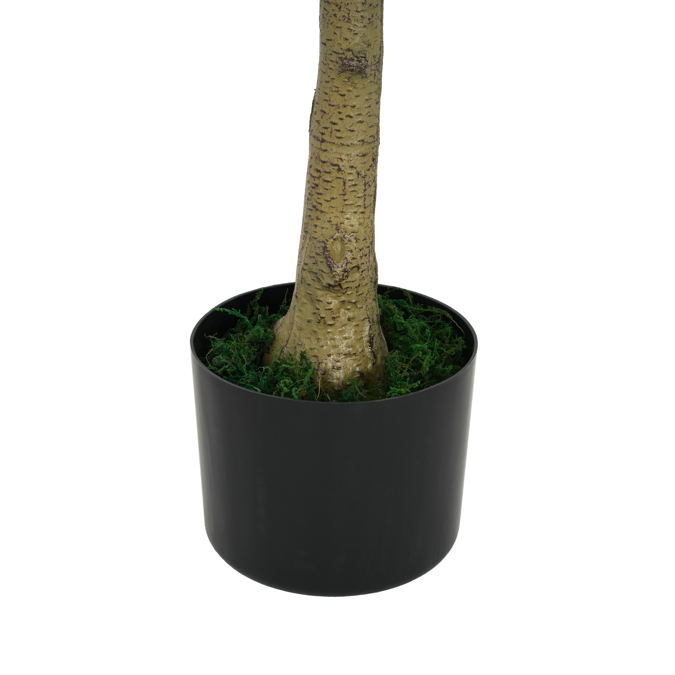 Christopher Knight Home 71" Olive Tree in Black Plastic Pot, Pre-Potted Faux Greenery Tree for Home Decor
